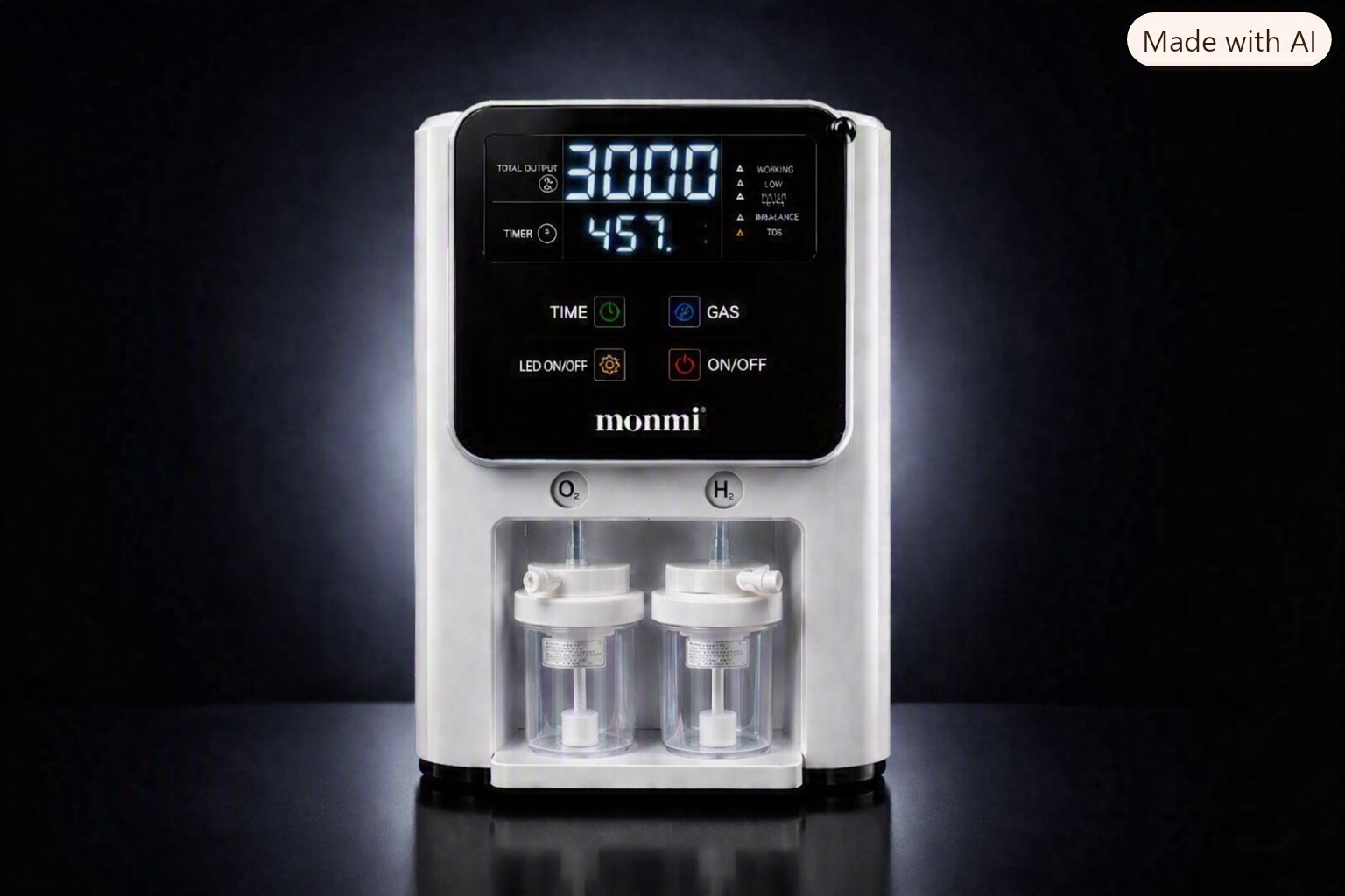 MONMI HGI-3000 HYDROGEN GAS INHALATION